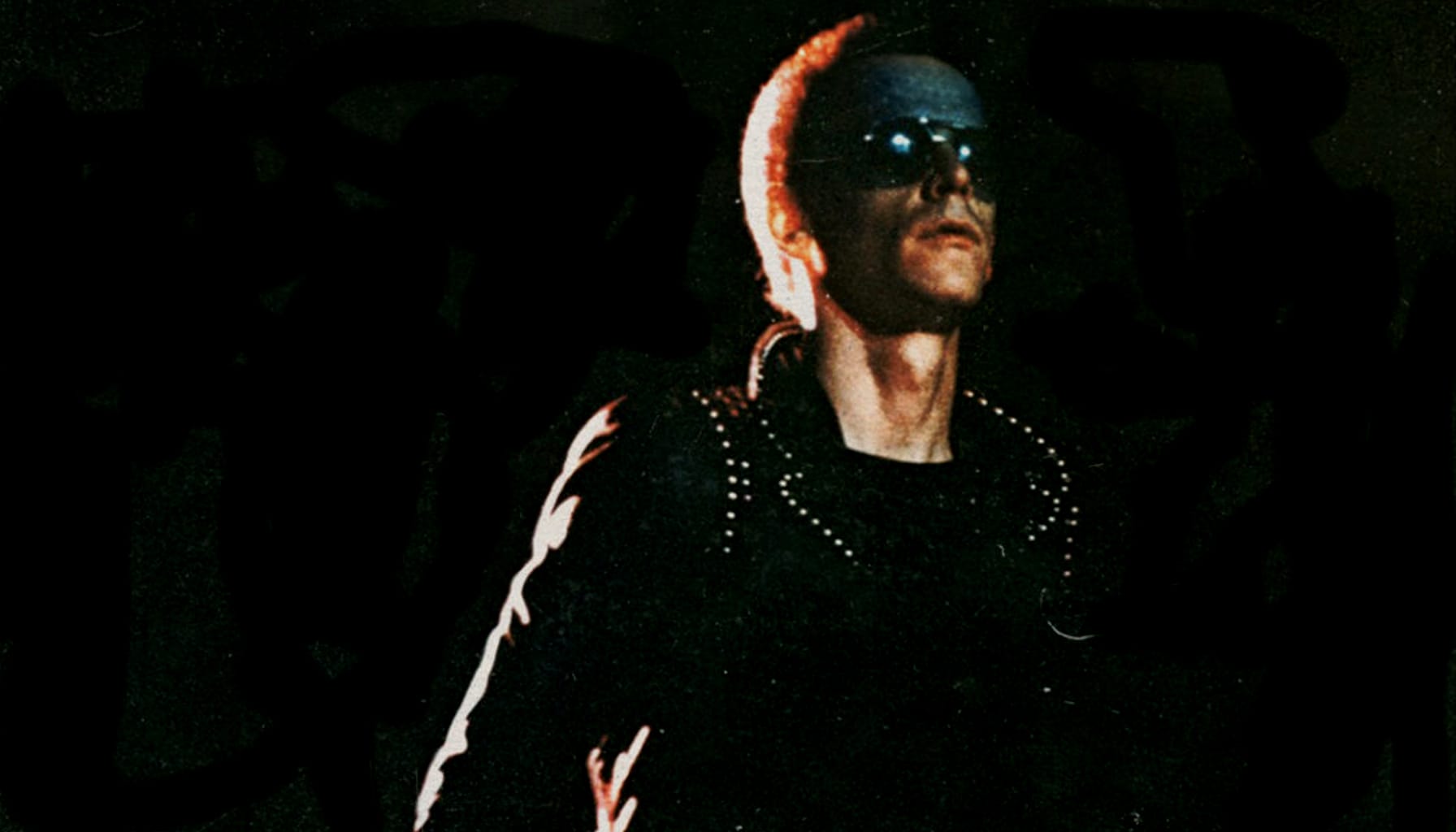 Lou Reed, staring into a future in which some people inexplicably hail Metal Machine Music as a classic